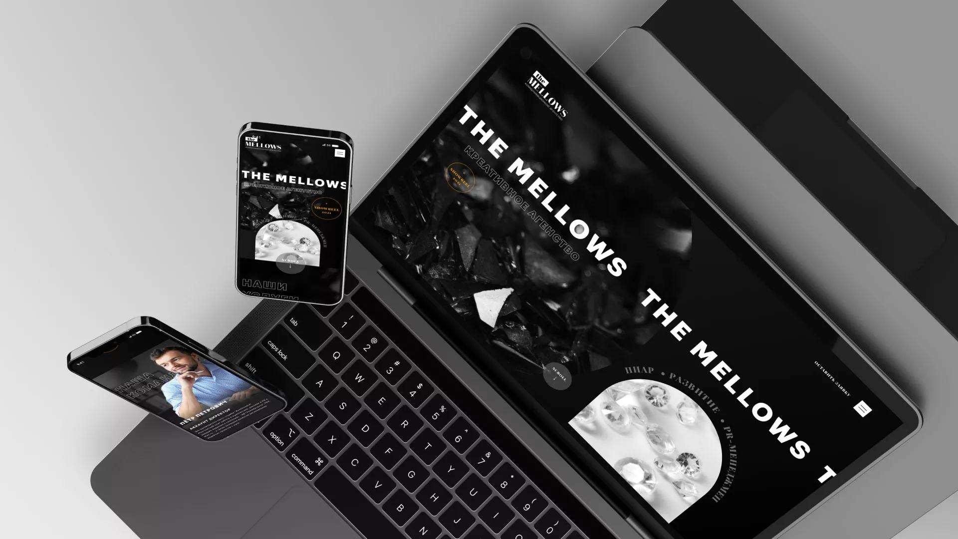 Разработка сайта креативного агентства «The Mellows» в Красном Холме