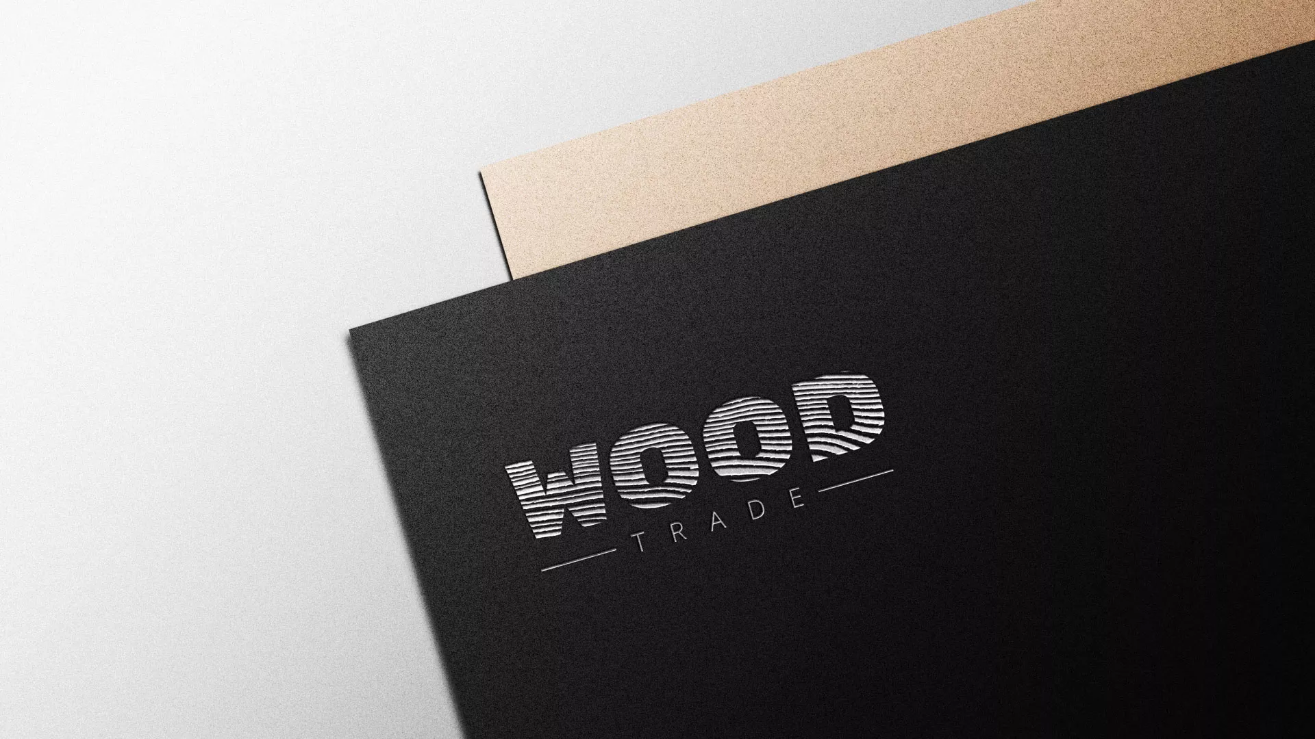 Разработка логотипа для компании «Wood Trade» в Красном Холме