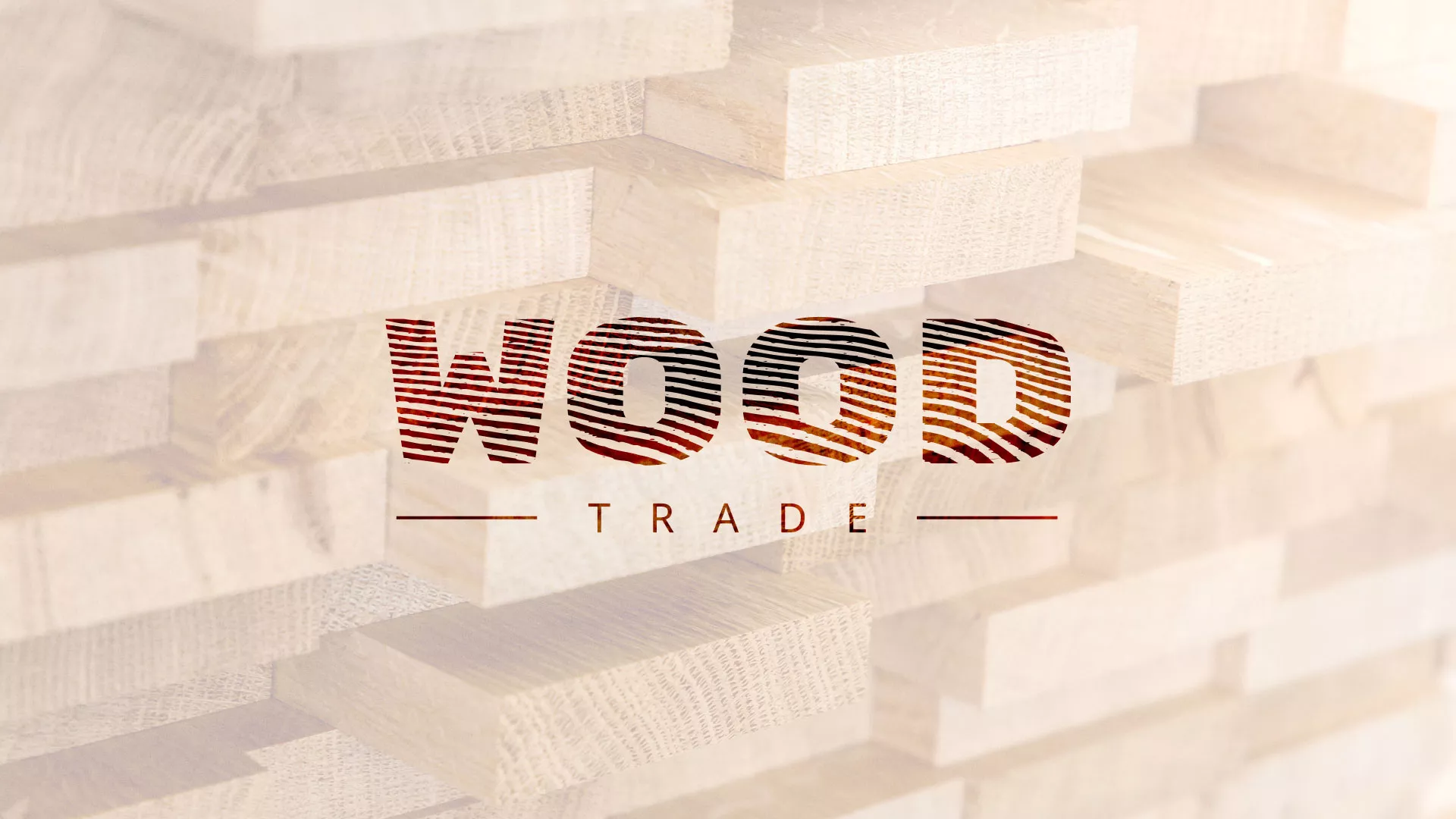 Разработка логотипа для компании «Wood Trade» в Красном Холме